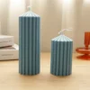 New Aromatherapy Candle Plastic Mold Large Peaked Fine Tooth Cylindrical Candle Making Kit Geometric Shape Acrylic Pc Molds - Image 3
