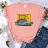 Ghostbusters Ecto 1 Harajuku Print Women T Shirt Summer Breathable Clothes Hip Hop Fashion Tee Shirtcomfortable Street T-Shirts - Image 4