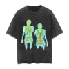 Summer Men Vintage Washed T-Shirts Anime Gothic Streetwear Punk Unisex Short Sleeve Tops Tee Y2k Oversized T-Shirt 8XL Clothing - Image 2