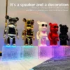 B1pro Large Violent Bear Bluetooth Speaker 60W High-power Wireless Sound Box Home Fashion Accessories with Mic Subwoofer Audio - Image 3