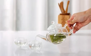 Transparent Teapot Heat Resistant Glass Teapot With Chinese Infuser Coffee Flower Tea Leaf Herbal Pot 240 ml Durable Kettle Gift - Image 4