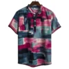 Hawaiian Cotton High Quality Shirts Men's Oversize Shirt Man Tiki Fashion Clothing Blouses Luxury Social T-shirts Free Shipping - Image 3