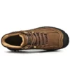Winter Black Genuine Leather Comfy Men's Shoes Fashion Luxury Brand Men Boots New Design Outdoor Hiking Boots Man Casual Boots - Image 2