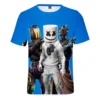 Newest Popular DJ Marshmello Cotton Candy Printed T-shirt 3D Fashion Men Women streetwear Hip Hop Personality Round neck y2k Top - Image 6