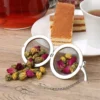 Stainless Steel Tea Ball Infusers - Set of 2, Extra Fine Mesh, Extended Chain Hook, Herbal Tea & Spices - Image 2