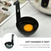 Nonstick Egg Molds Easy Use Poached Boiling Eggs Maker Spoon Boiled Holder Egg Steamer Rack Egg Cooker - Image 4