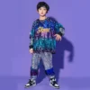 Kids Ballroom Dancing Clothes Hip Hop Costumes for Girls Boys Jazz Stage Outfits Dancewear Party Street Dance Wear T Shirt Pants - Image 4