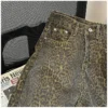 Vintage Trendy Leopard Print Jeans Women's American High Street Trousers Spring Y2K Harajuku Style Baggy High Waist Casual Pants - Image 6