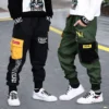 New Fashion Joggers Pants for Big Boy Cotton Spring Fall Teenage Cargo Pant Loose Children Kids Clothes Boys 6 8 10 12 16 Years - Image 3