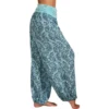 Yoga Pants Women Boho Loose High Waist Elasticity Trousers for Women Hippie Elegant Casual Beach Pants pantalones de mujer - Image 3