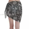Dark Pagan Witches Gothic Goth Kaftan Sarong Swimsuit Women Perspective Ladies Skirt Bikinis Cover-Ups Skirts - Image 2