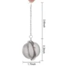 Stainless Steel Tea Ball Infusers - Set of 2, Extra Fine Mesh, Extended Chain Hook, Herbal Tea & Spices - Image 6