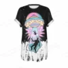 Women's T Shirt Alien 3d Print Tshirts Women Fashion T-shirt Short Sleeve Tops Tees Summer Ladies Tops Y2k Clothes Kawaii Funny - Image 5