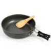 Outdoor Folding Nonstick Flat Frying Pan 18cm 20cm 22cm Camping Pan - Image 3