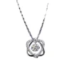 Pendants 0.5ct Moissanite Diamond Necklace for Women Platinum Beating Heart Collarbone Chain Wedding Bridal Diamond Jewelry - Image 6