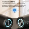 Caixa De Som 60W Big Power Portable Waterproof Bluetooth Speaker Colorful RGB Camping Party Home Theater TWS Wireless Subwoofer - Image 4