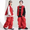 Kids Hip Hop Clothing Green Oversize Vest Tops Streetwear Casual Pockets Cargo Pants for Girl Boy Jazz Dance Costume Clothes - Image 6