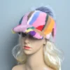 New Women Genuine Real Natural Mink Fur Hat Adult Handmade Warm Winter Baseball Cap Luxury Lady Elegant Stylish Warm Caps - Image 5