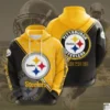 2024 New American Football 3D Dallas Cowboys Surrounding Fashion and Trendy Hoodie Digital Print Loose Casual Sports Pullover - Image 4