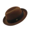 NEW Pork pie hat brim men women Fedora classic gentleman bowler hat cosplay derby bowler English hat panama jazz hat wholesale - Image 3