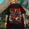 Big Size T-Shirt For Man Japanese Samurai Style Tee Shirt Men's Short Sleeve Top 3d Print O-Neck Loose Tshirt Hip Hop Streetwear - Image 5