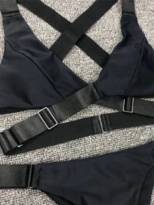 Sexy Adjust Buckle Bandage Vevlet Bikini 2024 Women Swimsuit Female Bikinis Swimwear Two Pieces Bikini set Bathing Suit Swim - Image 3