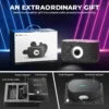 Future Technology Visualization Venom Magnetic Fluid Audio Wireless Bluetooth Living Room Desktop Speaker Subwoofer Rhythm Music - Image 3
