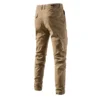 2023 Casual 100%Cotton Men Trousers Solid Color Slim Fit Men's Pants New Spring Autumn High Quality Classic Business Pants Men - Image 4