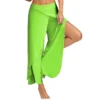 Women Wide Leg Pants Loose Fitness Yoga Split Trousers Mandala Open Leg Pants Comfort Gypsy Hippie Aladdin Harem Pants - Image 4