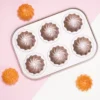 4/6/9/12 Hole Spiral Carbon Steel Baking Mold Non-Stick Golden Circular Cake Mold Oven Tray Household Baking Tools - Image 3