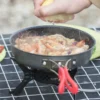 Outdoor Picnic Frying Pan Maifan Stone ALOCS Color CW-PF01 Foldable Easy To Clean Light Cooking Frying Pan Non-stick Frying Pan - Image 4