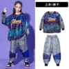 Kids Ballroom Dancing Clothes Hip Hop Costumes for Girls Boys Jazz Stage Outfits Dancewear Party Street Dance Wear T Shirt Pants - Image 6