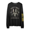 Mens Fashion Guns N Roses Tshirts Vintage Long Sleeve Tee Tops GnR Rock T-shirt Men Loose Oversized Streetwear T-shirts - Image 3