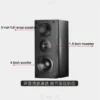 2.0 Passive Amplifier Speakers HiFi Home Theater Surround Sound TV 4 Inch Wooden Subwoofer Desktop Computer Bookshelf Sound Box - Image 4