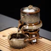 8 piece Chinese tea set kung fu tea set high-end automatic tea set bone china teapot and tea cup set travel tea set for 6 people - Image 5