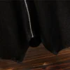 150Kg Plus Size Women's Summer Western Style Irregular Hooded Top Bust 149 Loose Short-Sleeved T-Shirt Black 5XL 6XL 7XL 8XL 9XL - Image 5