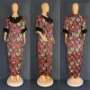 African Luxury Dresses Wedding Party Women short sleeve sequin Long Robe 2023 Evening Dress Dashiki Ankara Africa Lady Clothing - Image 6
