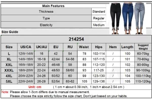 Plus Size Rhinestone Beading Stretchy Skinny Ankle Length Pencil Jeans 4XL Women Split Indie Capris Distressed Denim Trousers - Image 6