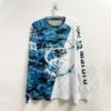 Fishing Shirts UPF 50 Hoodie Men Fish Clothes Long /Short Sleeve Sun Protection Jersey Sport Wear Tops Outdoor Hiking T-Shirt - Image 4