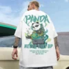 Mens T Shirt 3d Panda Printed Clothing Casual Summer Short Sleeve Top Oversized Loose T Shirt Street Tees Man Hip Hop Blouse - Image 3