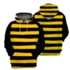 New 3D Cute Animal Honeybee Printing Hoodies For Men Bees Graphic Sweatshirts Kid Fashion Funny Pullovers Winter Vintage Clothes - Image 6