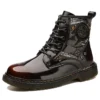 WAERTA Brand Women Boots Fashion Luxury Leather Men’s Ankle Designer Boot High-quality Casual Motorcycle Couple Shoes Size 35-46 - Image 6