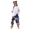 Kids Cool Fashion Ballroom Hip Hop Dancing Outfits Tshirt Cargo Dancing Pants Boys Girls Loose Jazz Dance Wear Costumes Clothes - Image 4