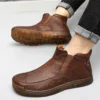 39-44 39-47 Men's High White Sneakers Men Loafer Shoes Orange Boots Sport Vietnam Sapatilla Fashion-man Unique Designers - Image 2