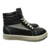 Owen Seak Men High Top Snow Boots Leather Women Lace Up Casual Sneakers Flats Black Luxury Designer Shoes - Image 6