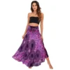 Boho Hippie Maxi Long Skirts for Women Faldas Largas Jupe Sexy Mujer Vintage Rayon Skirt Faldas Ajustadas Summer Goth Clothes - Image 3