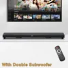 9D Stereo Sound Bar For TV 99cm Length Cinema Leval Echo Wall Bluetooth Speaker HDMI AUX U Disk Home Wireless Audio Subwoofer - Image 6