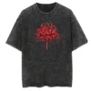 Vintage Cotton Tees Anime Graphic Tshirt for Men Women Summer Casual Short Sleeve Shirt Tops Hip Hop Gothic Harajuku Streetwear - Image 2