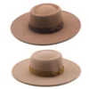 2024 Fedora Hat for Women Men Flat Top Concave Design Autumn Winter Bow Tie Jazz Hat Colorful Unisex Wide Brim Hats Panama - Image 6