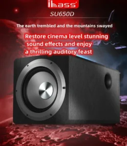 IBASS 6.5-inch active sound quality ultra strong subwoofer speaker, high-power home TV, computer echo wall with sound system - Image 5